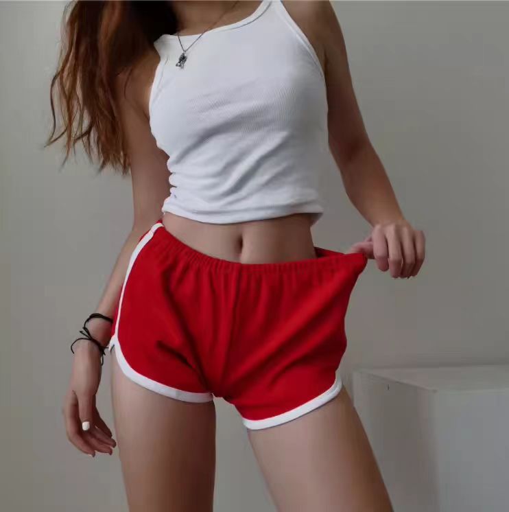 American Sweet Hot Shorts Sexy Anchor Hot Pants High Waist Casual Sports Home jazz Jazz Truth Pants Cotton
