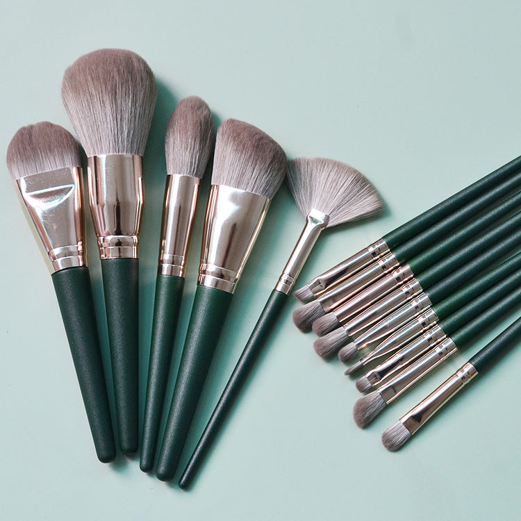 Cangzhou Little Purple Potato Makeup Brush Set Loose Powder Brush Eyeshadow Brush Foundation Brush Portable Beauty Brush Makeup Tools
