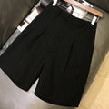 High Waist Five-point Suit Shorts Women's Summer New Arrival French-style Bermuda-style Shorts Thin Loose Casual Pants for Summer