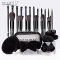 Cross-border makeup brush suit 31-piece set combination beauty egg powder puff portable storage bag foundation brush beauty wholesale