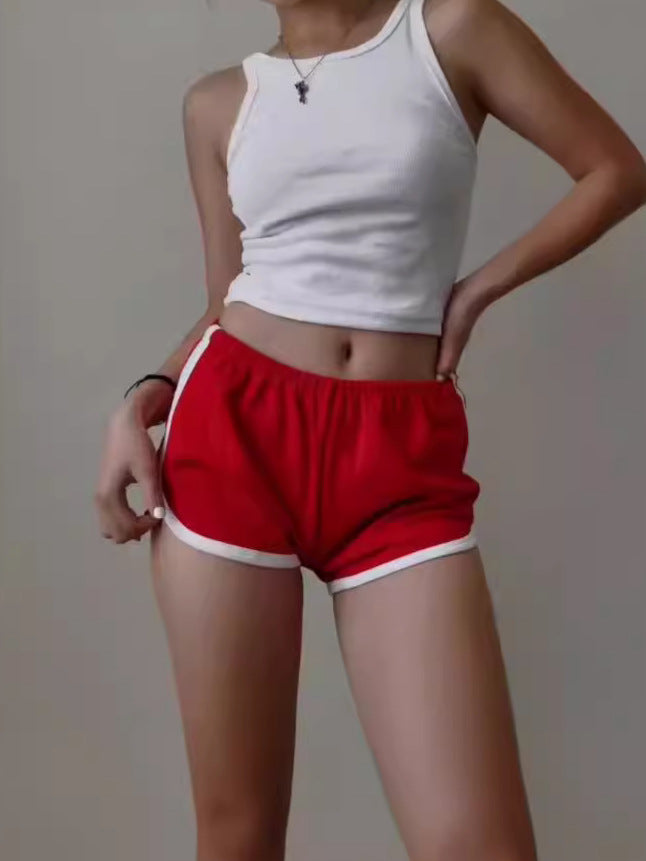 American Sweet Hot Shorts Sexy Anchor Hot Pants High Waist Casual Sports Home jazz Jazz Truth Pants Cotton