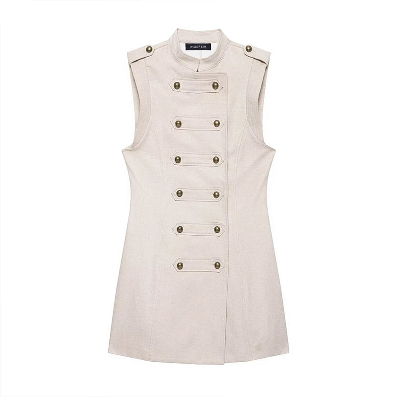 Summer New Dress Women's 2026 New Fashion Slim Mini Elegant Women's Summer Dresses Street Chic Youth Holiday Dress
