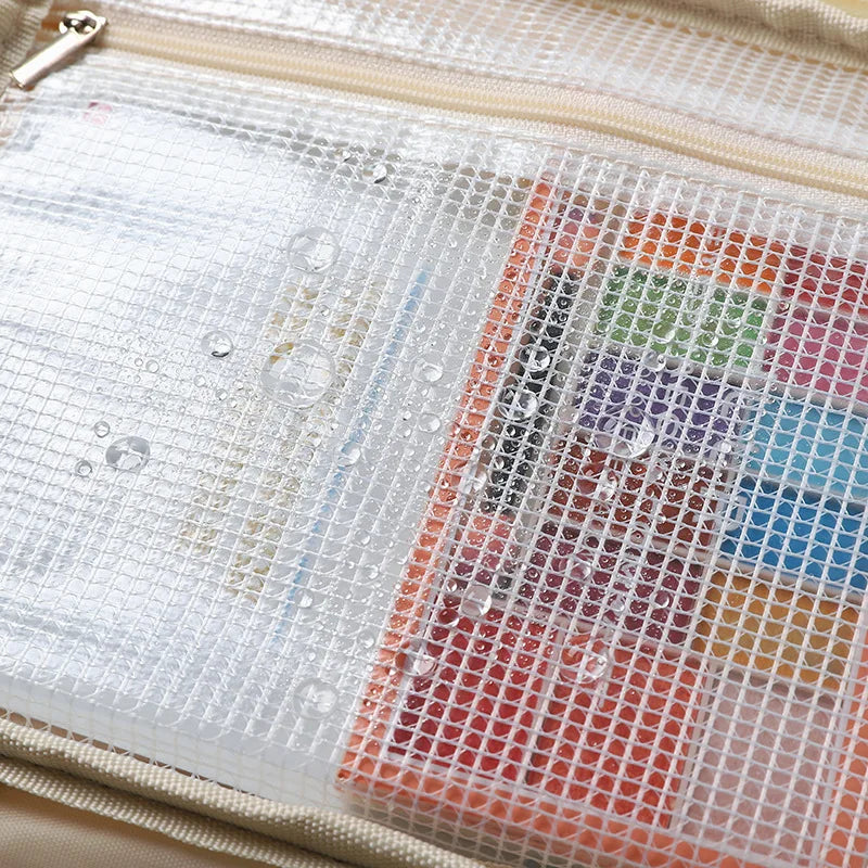 Luxury Large Capacity Women Cosmetic Bag Portable Travel Makeup Organizer Waterproof Toiletry Storage Bag For Trip Vacation