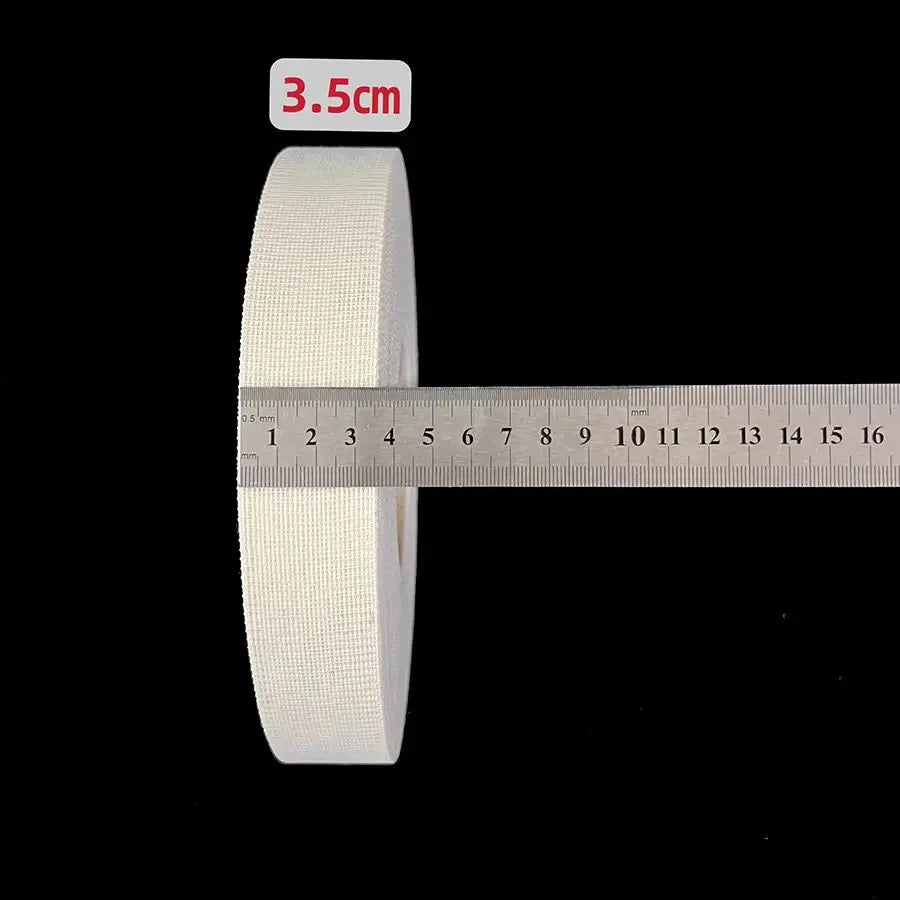 Fishbone Hem Tape for Sewing, Chiffon Thin Fabrics, Polyester Frills Hem Sewing Guide Tape Wide Corset DIY Handmade Craft Cloth